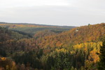 29.10.2016: Harz - Blick über das Selketal mit Köthener Hütte