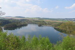 22.04.2018: Vogtland - noch ein Blick vom Grobisch auf die Weidatalsperre