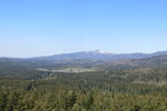 21.04.2019: Bayerischer Wald - Blick vom Aussichtsturm des Baumwipfelpfades zum Groen Rachel