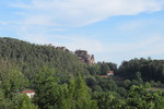 17.08.2020: Pfälzerwald - Blick vom Vogelsberg in Dahn zum Hochstein
