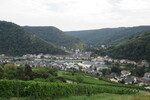 21.08.2020: Mosel - Blick von unterhalb des Mont Royal auf Traben-Trarbach