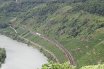 22.08.2020: Mosel - Blick vom Prinzenkopfturm auf das Pndericher Hangviadukt