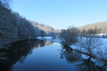 10.01.2021: Vogtland - Weie Elster an der Clodramhle