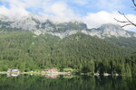 28.07.2021: Berchtesgadener Land - Blick ber den Hintersee bei Ramsau