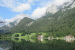 28.07.2021: Berchtesgadener Land - Blick ber den Hintersee bei Ramsau