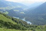 28.07.2021: Berchtesgadener Land - Blick von der Halsalm auf den Hintersee
