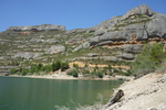 14.08.2012: Katalonien - Felsen am Stausee Margalef