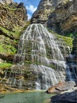 30.07.2026: Pyrenäen - Nationalpark Ordesa y Monte Perdido - Wasserfall Cola de Caballo am Ende des Ordesa-Tals
