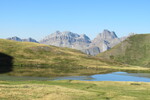 07.08.2026: Pyrenäen - Somportpass und Umgebung - Blick über den Ibón Escalar in Richtung Somportpass