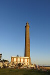 26.12.2018: Gran Canaria - Leuchtturm von Maspalomas im Abendlicht