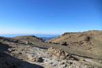 28.12.2018: Gran Canaria - Blick vom Weg von Cruz Grande zum Ventana del Nublo zum Meer