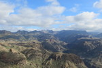 30.12.2018: Gran Canaria - Blick vom Montaña del Tauro zum Roque Nublo