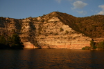 05.08.2012: Katalonien - Steilufer am Ebro-Stausee Riba Roja