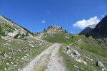 25.07.2018: Montgenèvre - Landschaft zwischen Montgenèvre und Col du Chaberton