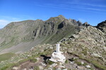 27.07.2018: Nationalpark Mercantour (Seealpen) - Grenzstein FR/IT am Col du Fer