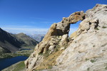 27.07.2018: Nationalpark Mercantour (Seealpen) - Felsentor oberhalb der Lacs de Vens