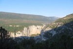 01.08.2018: Gorges du Verdon - Blick vom nrdlichen Rand in die Schlucht