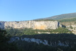 01.08.2018: Gorges du Verdon - Blick vom nrdlichen Rand ber die Schlucht