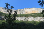 01.08.2018: Gorges du Verdon - Blick aus der Schlucht auf die Sdseite