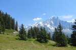 03.08.2018: Chamonix-Mont-Blanc - Blick auf das Mont-Blanc-Massiv