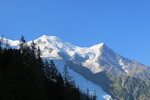 04.08.2018: Chamonix-Mont-Blanc - Blick auf das Mont-Blanc-Massiv