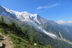 04.08.2018: Chamonix-Mont-Blanc - Blick auf das Mont-Blanc-Massiv