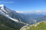 04.08.2018: Chamonix-Mont-Blanc - Blick auf das Mont-Blanc-Massiv