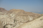 19.08.2023: Totes Meer und Umgebung - Blick vom Highway 31 zum Toten Meer
