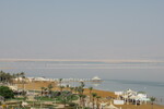 17.08.2023: Totes Meer und Umgebung - Blick vom Hotel Prima Spa in Ein Bokek auf das Tote Meer