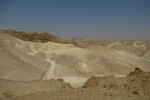 19.08.2023: Totes Meer und Umgebung - in der Judäischen Wüste nahe des Wasserlochs Birkat Tzfira