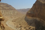 19.08.2023: Totes Meer und Umgebung - Blick vom Wasserloch Birkat Tzfira