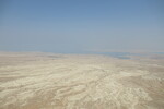 19.08.2023: Totes Meer und Umgebung - Blick von der Festung Masada zum Toten Meer