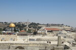 26.08.2023: Jerusalem und Umgebung - Blick von den Dächern der Altstadt zum Ölberg