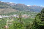 21.05.2016: Sdtirol - Vinschgau - Blick auf Laas