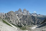 21.07.2021: Dolomiten - Blick zur Südseite der Drei Zinnen