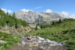 26.07.2021: Sdtirol - Staller Sattel - Blick vom Weg zur Rotewand ber den Staller Sattel