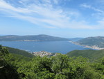 15.07.2019: Bucht von Kotor - Blick von der Halbinsel Vrmac auf die Bucht von Tivat