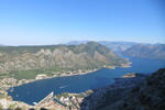 17.07.2019: Bucht von Kotor - Blick von den Bergen ber Kotor