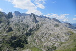 20.07.2019: Prokletije - Blick von der Talijanka auf die Gipfel in Albanien