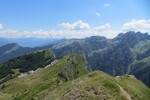 20.07.2019: Prokletije - Blick von der Talijanka in Richtung Montenegro