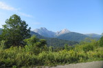22.07.2019: Sonstiges - Blick von der Straße Andrijevica - Kolašin in Richtung Süden auf die Berge