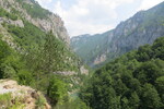 22.07.2019: Taraschlucht - Blick von der Strae Mojkovac - Žabljak