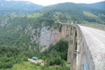 22.07.2019: Taraschlucht - Đurđevića-Tara-Brücke bei Žabljak
