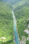 22.07.2019: Taraschlucht - Blick von der Đurđevića-Tara-Brcke