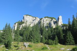 25.07.2019: Durmitor - Felsformation zwischen Momčilov Grad und Roter Wand (Crvena Greda)