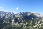 25.07.2019: Durmitor - Blick von der Roten Wand zu den Gipfeln