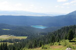 25.07.2019: Durmitor - Blick von Momčilov Grad zum Schwarzen See