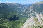 25.07.2019: Taraschlucht - Blick vom Čurevac in die Taraschlucht