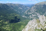 25.07.2019: Taraschlucht - Blick vom Čurevac in die Taraschlucht