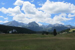 25.07.2019: Durmitor - Blick von Žabljak zum Durmitorgebirge